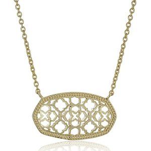 Kendra Scott Dollie Pendant Gold Necklace